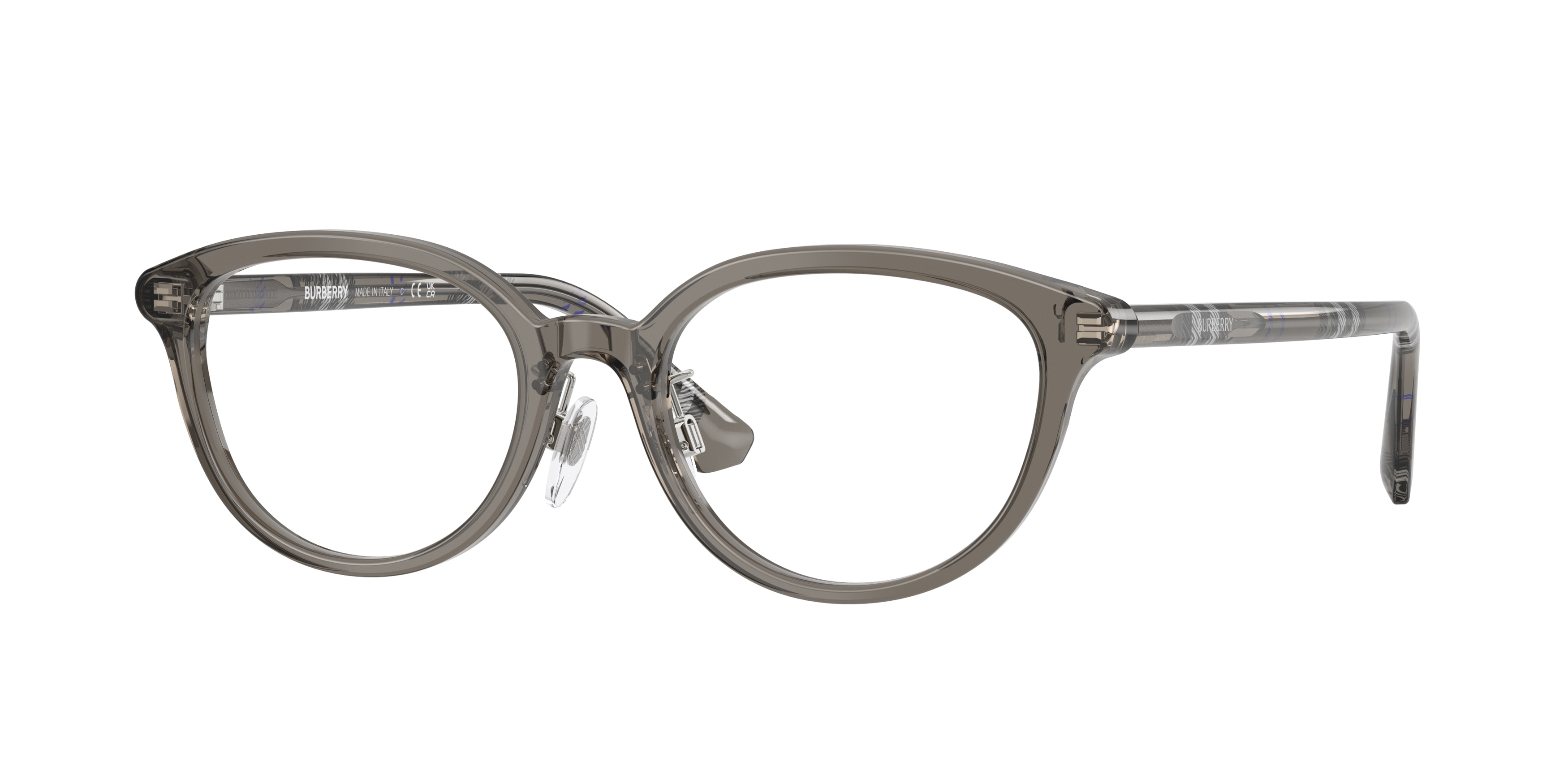 Burberry BE2435D Asian Fit Women's Glasses, Clear, Size 50